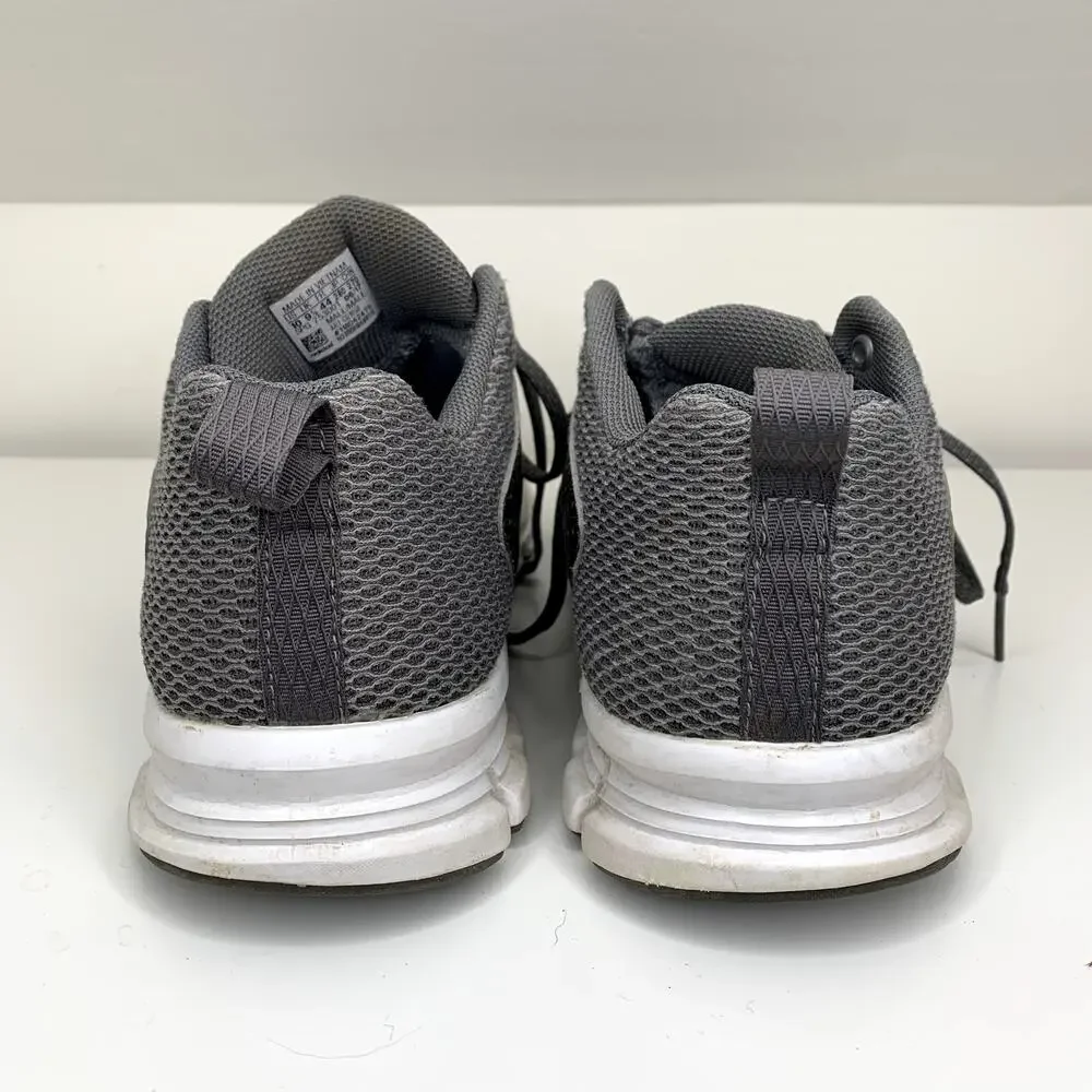 Men's Adidas CQ1058 Gameday Training Running Grey White Shoes Size 10